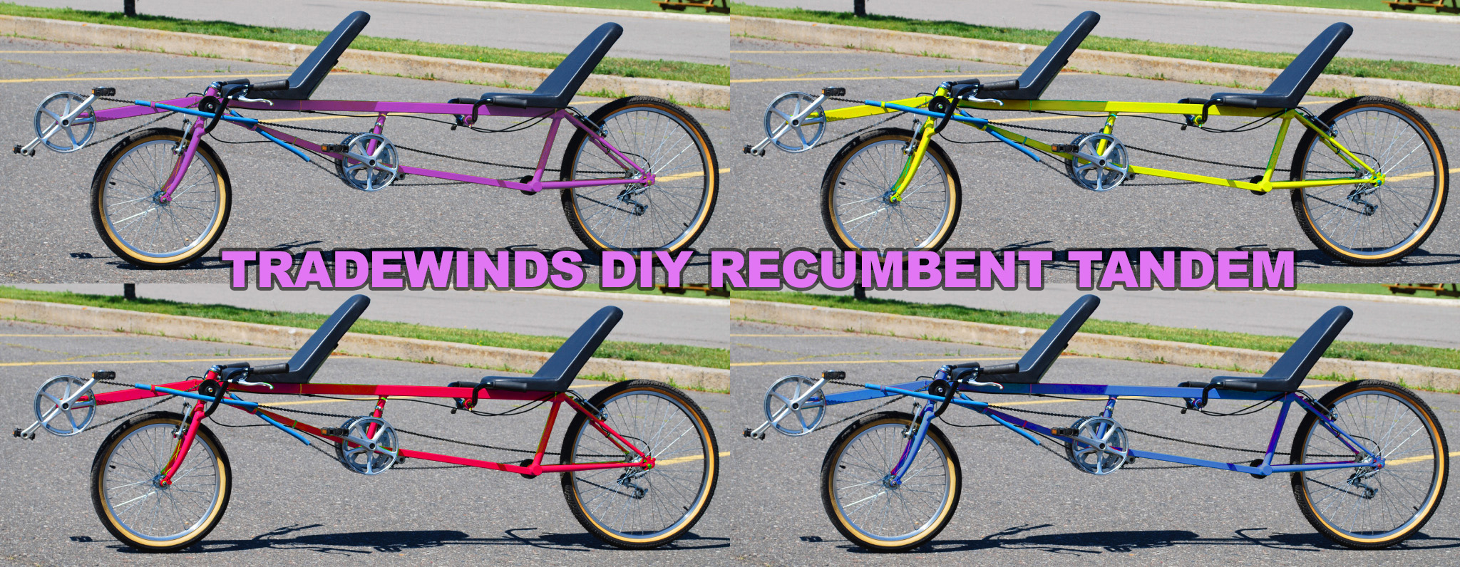 TradeWinds Recumbent Tandem - diy plans